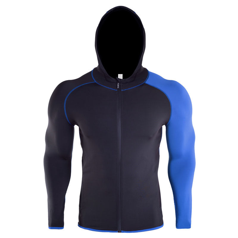Men's Agate fertilization jacket sportswear, lightweight and breathable athletic jacket designed for active wear and outdoor sports.