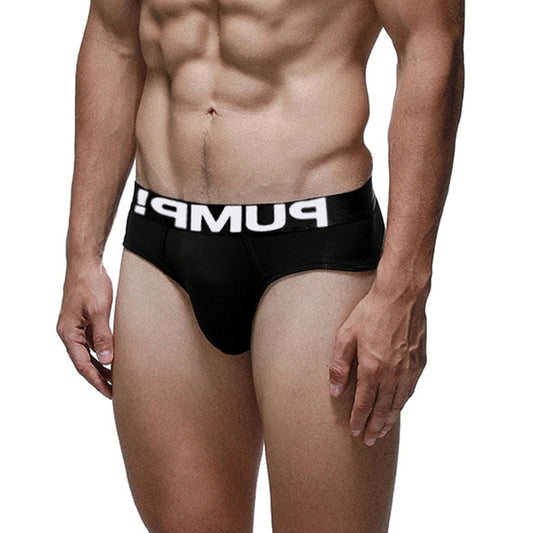 Agate men's breathable cotton jockstrap briefs with a sexy design, showcasing the comfortable, supportive underwear fit.