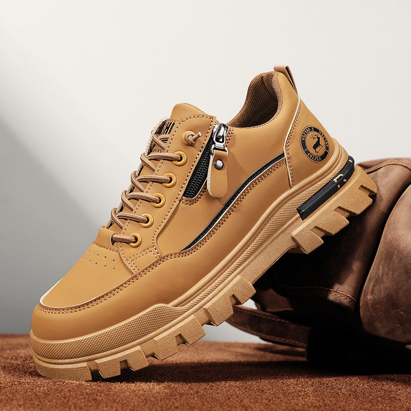 Agate men's chunky soled sneakers with stylish design, featuring thick soles and casual sporty look, perfect for everyday wear.