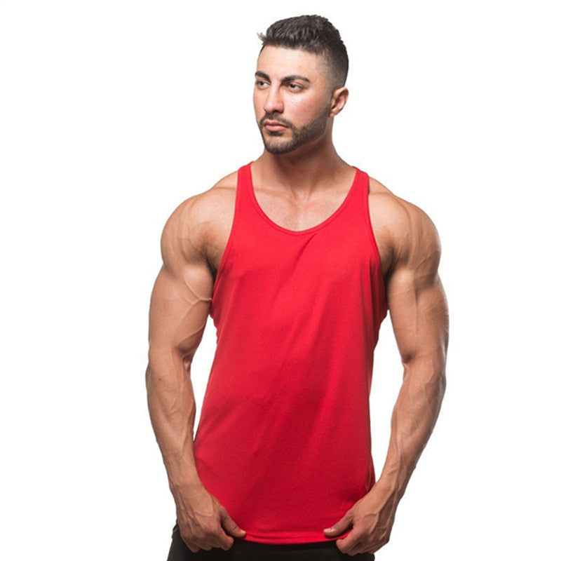 Men's Agate slim-fit sportswear with breathable fabric, designed for active workouts and athletic performance.