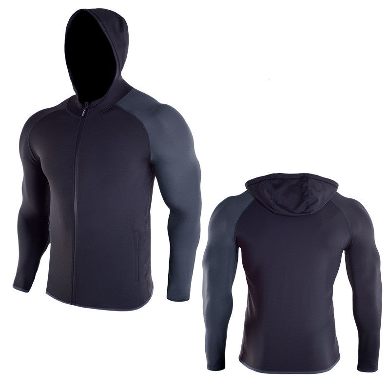 Men's Agate fertilization jacket sportswear, lightweight athletic jacket with sporty design and breathable fabric.