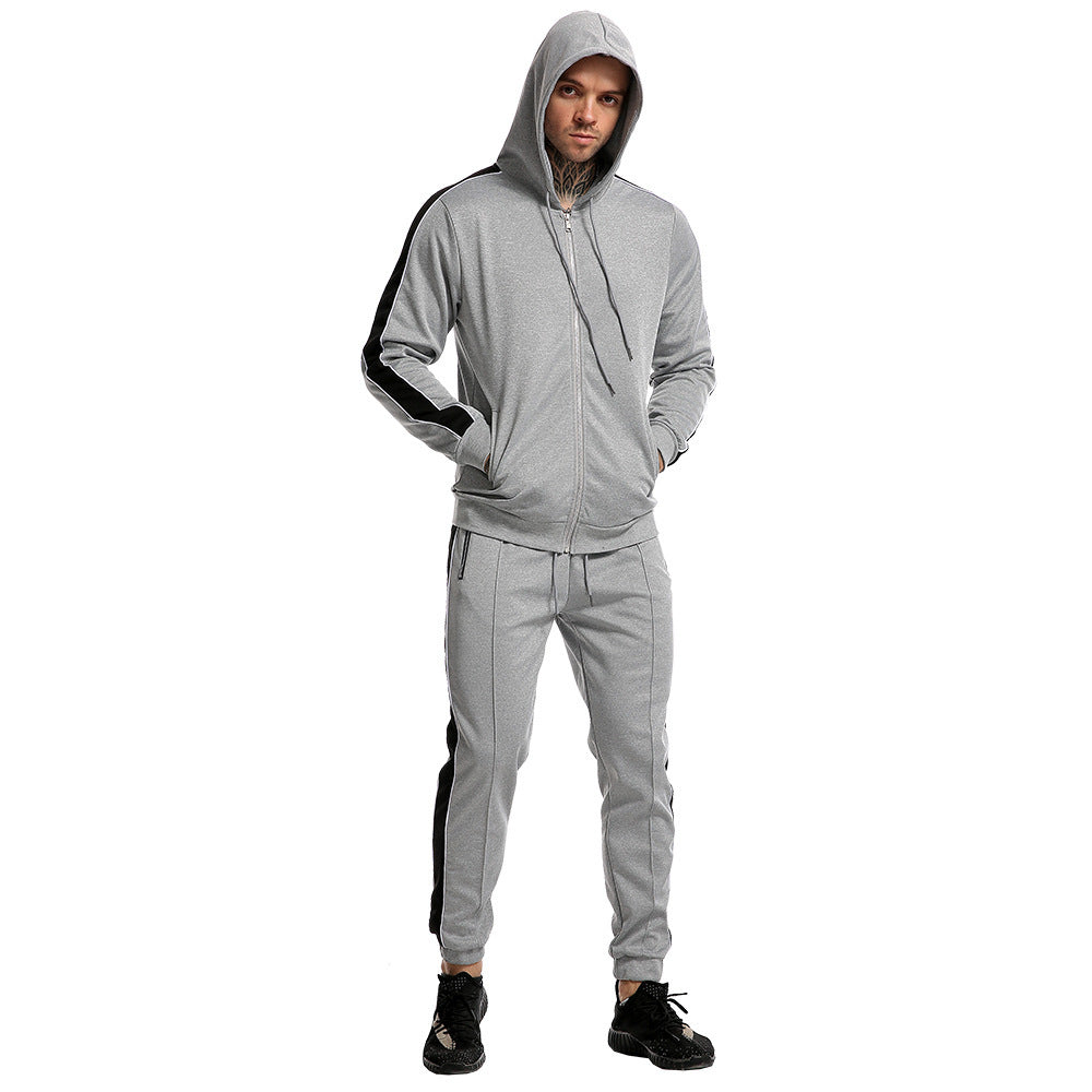 Men's Agate sportswear casual outfit featuring a sporty jacket and pants for active, comfortable wear.