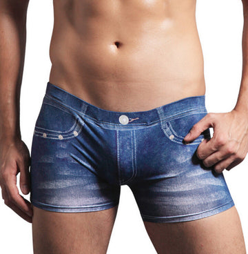 Men's cotton underwear by Agate, featuring a comfortable fit and breathable fabric, shown in a close-up image.