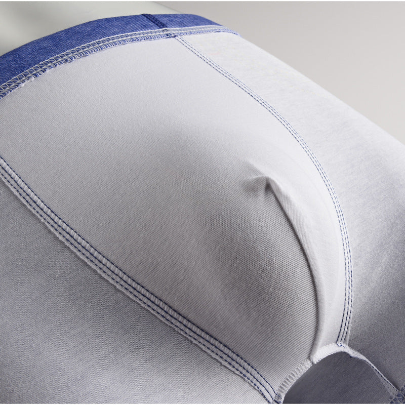 Men's cotton underwear by Agate, comfortable men's underwear with breathable fabric and a snug fit, shown in the image.