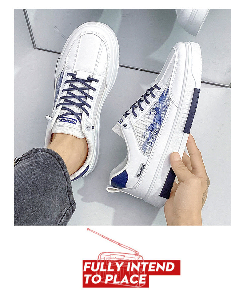 Agate mesh breathable sneakers with lightweight, wear-resistant design, featuring a sleek athletic style and comfortable fit.