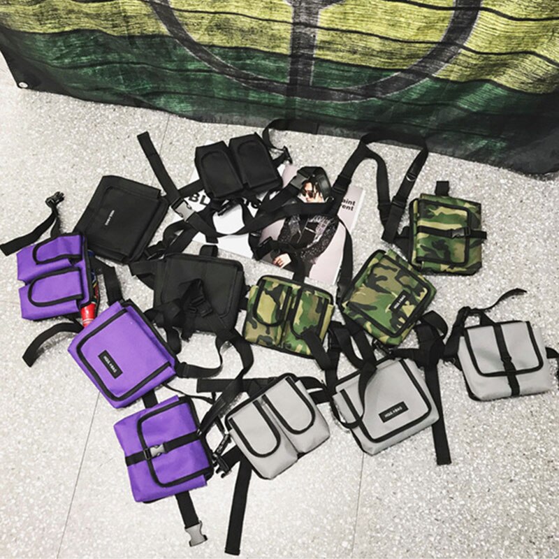 Army green men's tactical shoulder bag by Agate, featuring multiple compartments and adjustable strap for versatile use.