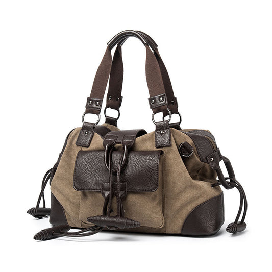 Black Agate cross-border gym bag and travel luggage for men, 17-inch size, versatile school and gym bag with durable design.