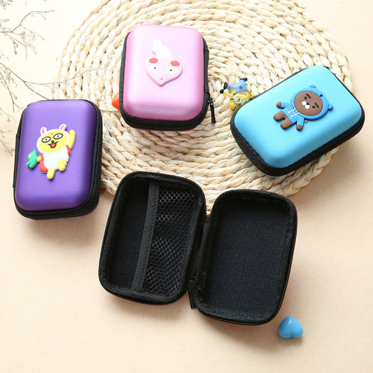 cartoon earphone collector charger Box Coin handbag wholesale