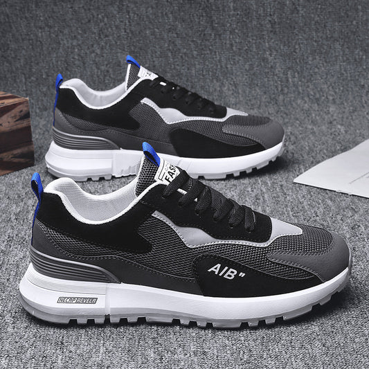 Black Agate men's golf shoes with lightweight mesh design, ideal for training and sports, featuring sporty sneaker style.