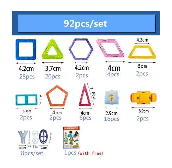 Mini Magnetic Piece Educational Toys Alvionz