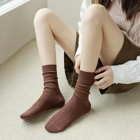 Womens Thick Warm Mid-Calf Wool Socks - Alvionz.de
