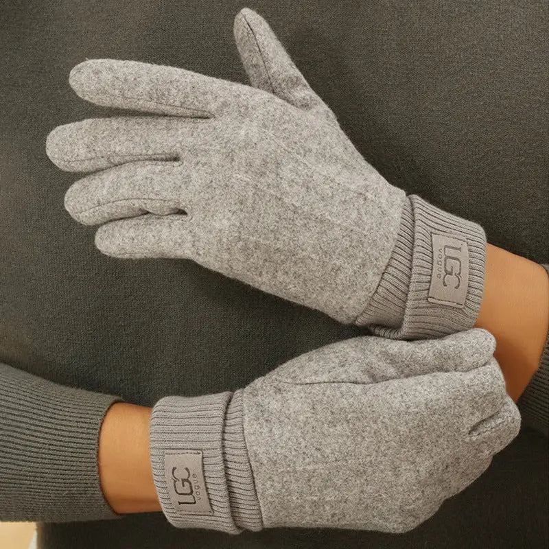 Cashmere-look Men's Winter Thermal Gloves Alvionz