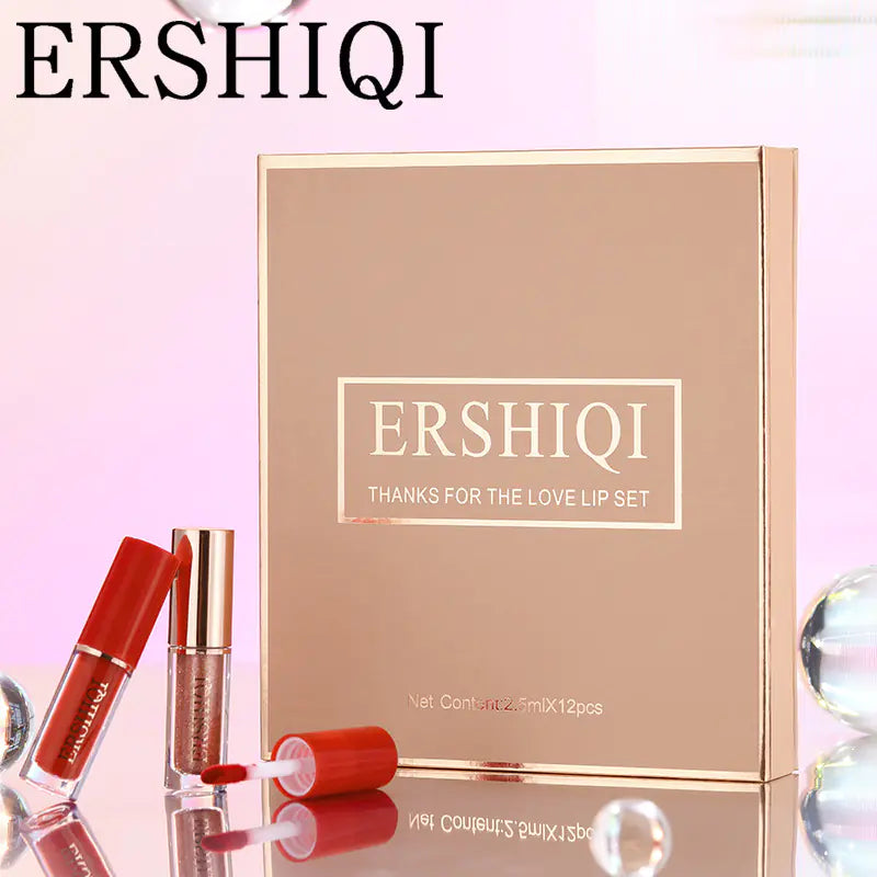 12 pcs Moisturizing Velvet Matte Lipstick Gift Box Alvionz.de