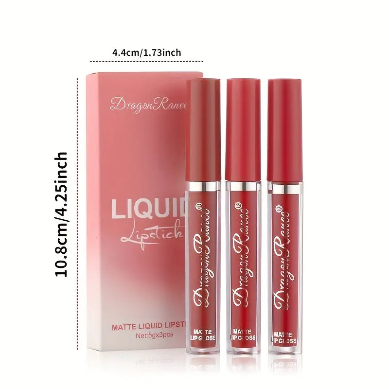 Matte Velvet Lipstick and Gloss in Dusty Rose & Brown Alvionz.de