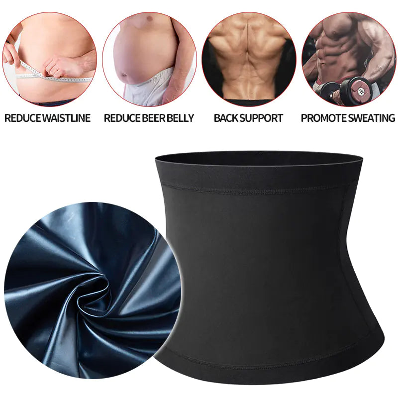 Men's Sauna Body Shaper Waist Trainer Slimming Belt Alvionz.de
