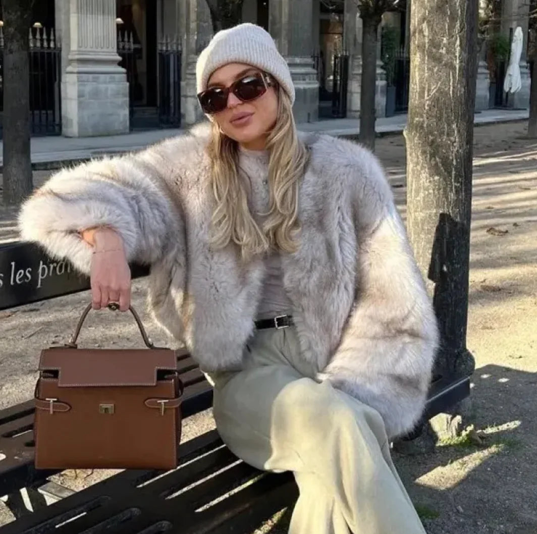 Short Tokas Fur Coat Alvionz.de