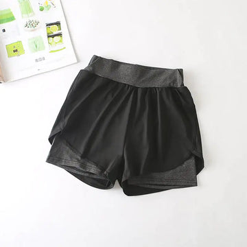 Quick-Drying High-Waist Sports Shorts for Active Wear Alvionz.de