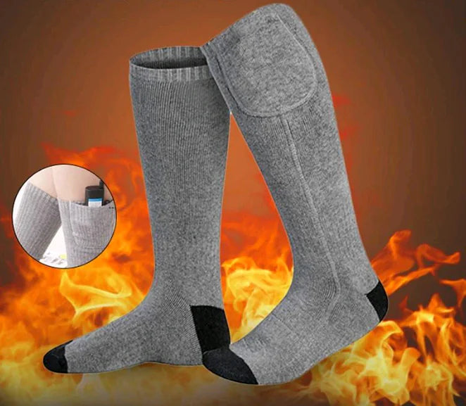 Electric Heated Socks with Rechargeable Lithium Battery Alvionz.de