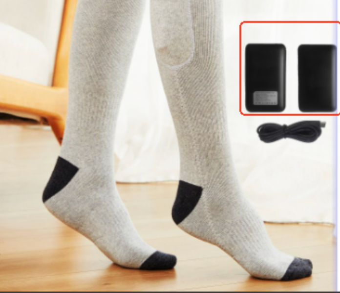 Electric Heated Socks with Rechargeable Lithium Battery Alvionz.de