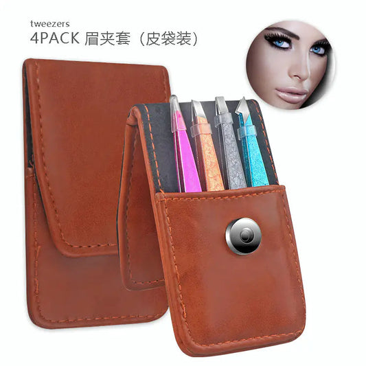 Double-Sided Stainless Steel Tweezers Beauty Set Alvionz.de