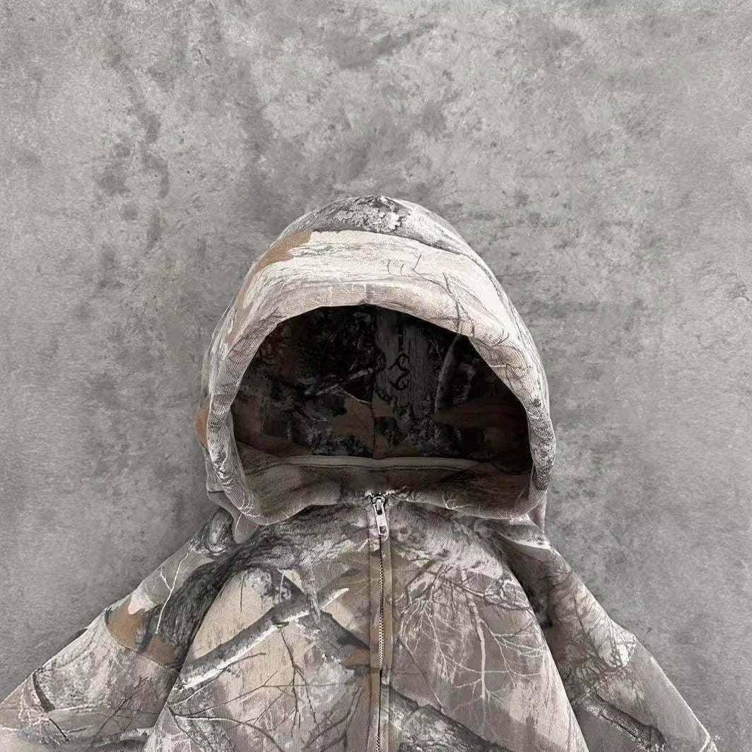 Urban Camo Retro Hoodie Alvionz.de