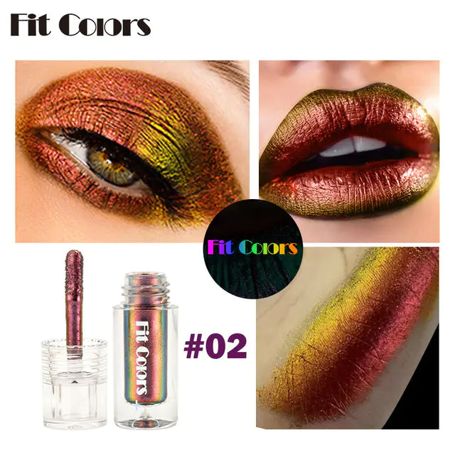 Aurora Long Lasting Multi Chrome Eyeshadow Pigments Alvionz.de