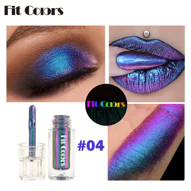 Aurora Long Lasting Multi Chrome Eyeshadow Pigments Alvionz.de