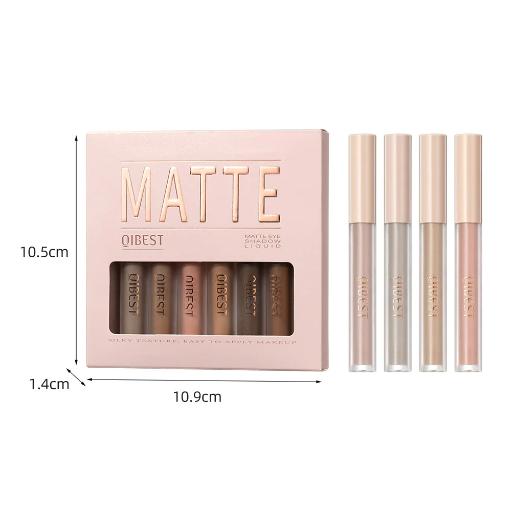 QIBEST Matte Liquid Eyeshadow and Blush Duo Set Alvionz.de