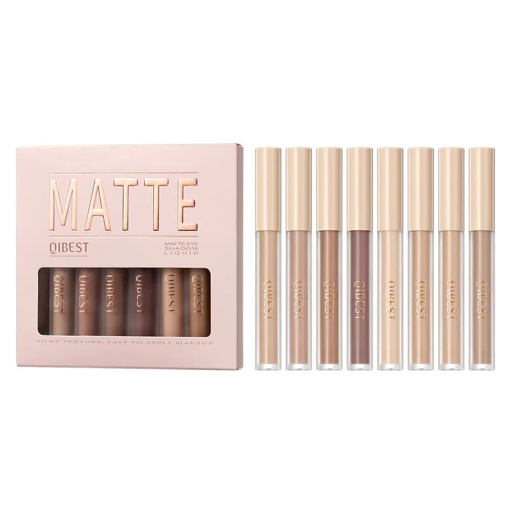 QIBEST Matte Liquid Eyeshadow and Blush Duo Set Alvionz.de