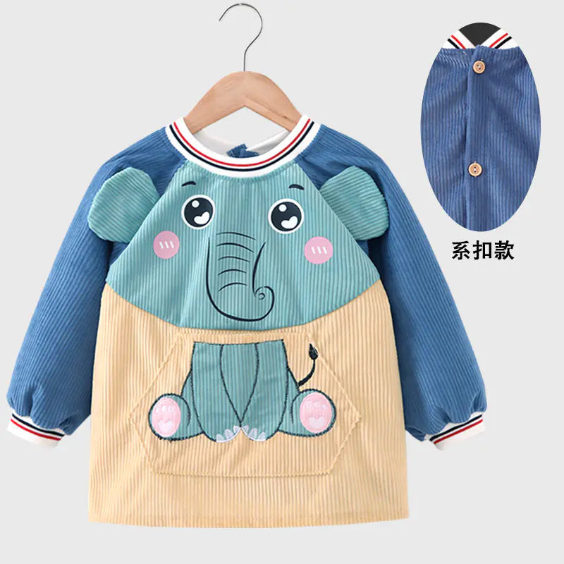 Waterproof Bib for Boys - Stylish Reversible Design Alvionz.de