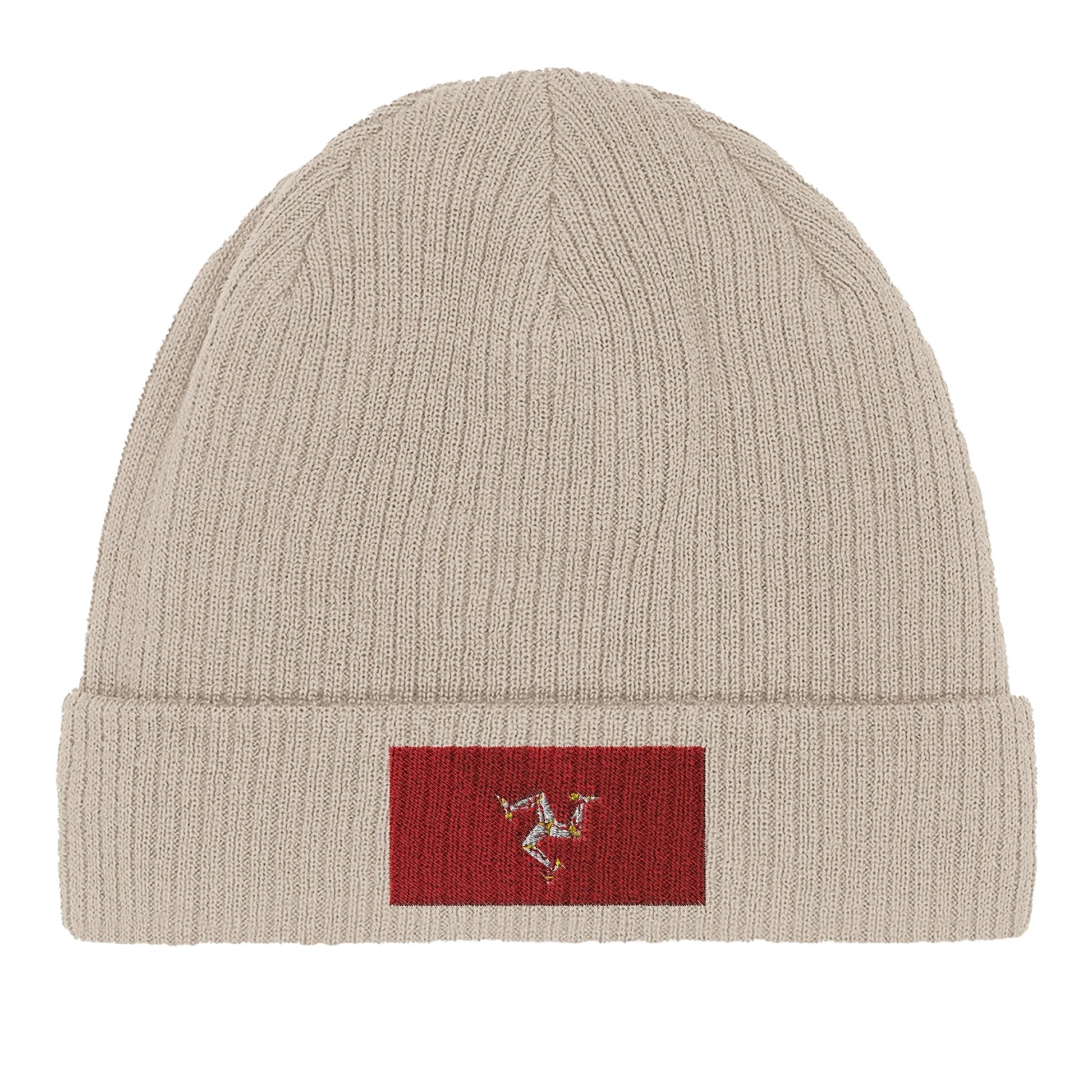 Bonnet en coton Drapeau de l'île de Man Amethyst Clover