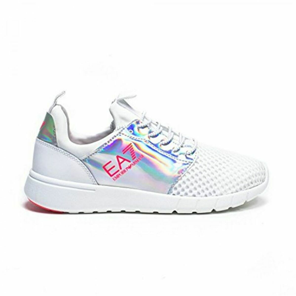 Sports Trainers for Women Armani Woven White Bigbuy