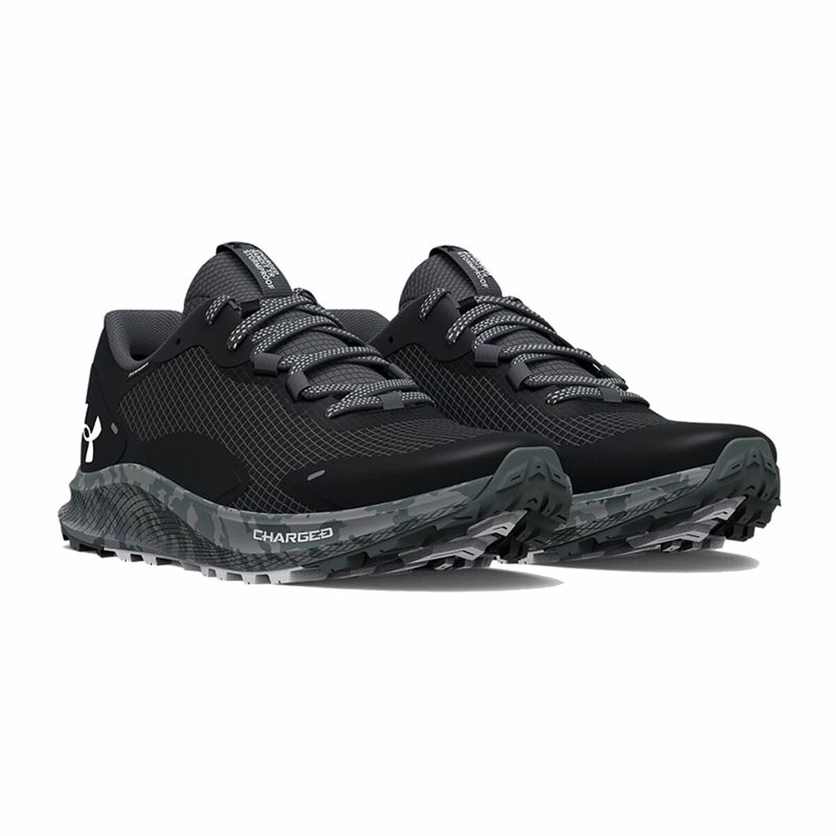Running Shoes for Adults Under Armour Charged Bandit Black Men Dark Bigbuy