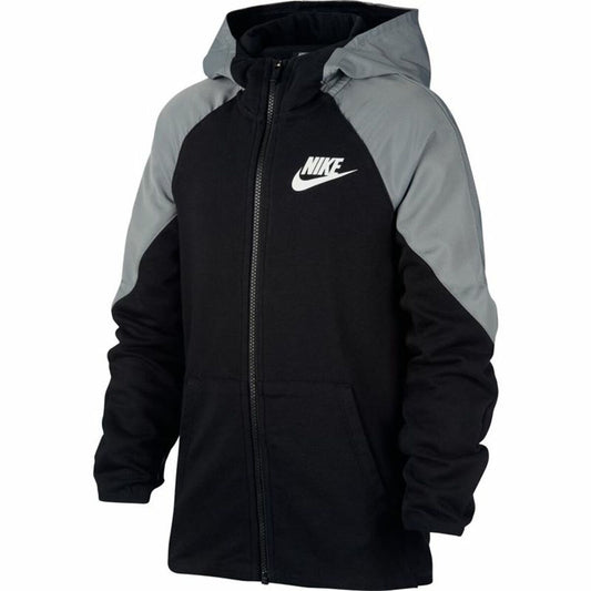 Children's Sports Jacket Nike Black - Alvionz.de