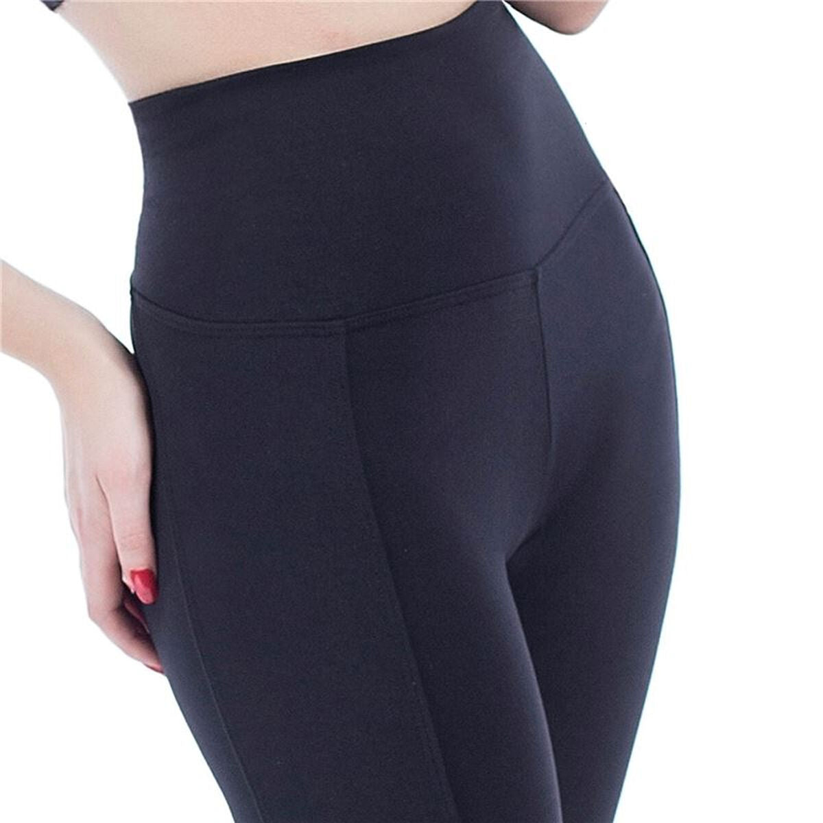 Sport leggings for Women Divinas Apple Skin Happy Dance 2342ATC Black Bigbuy