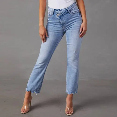 A.1 Fashion Wash Jeans For Women Carmine Juneberry