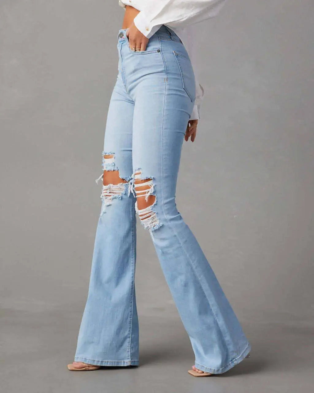 UrbanEase™ Wide-leg Jeans Women Carmine Juneberry