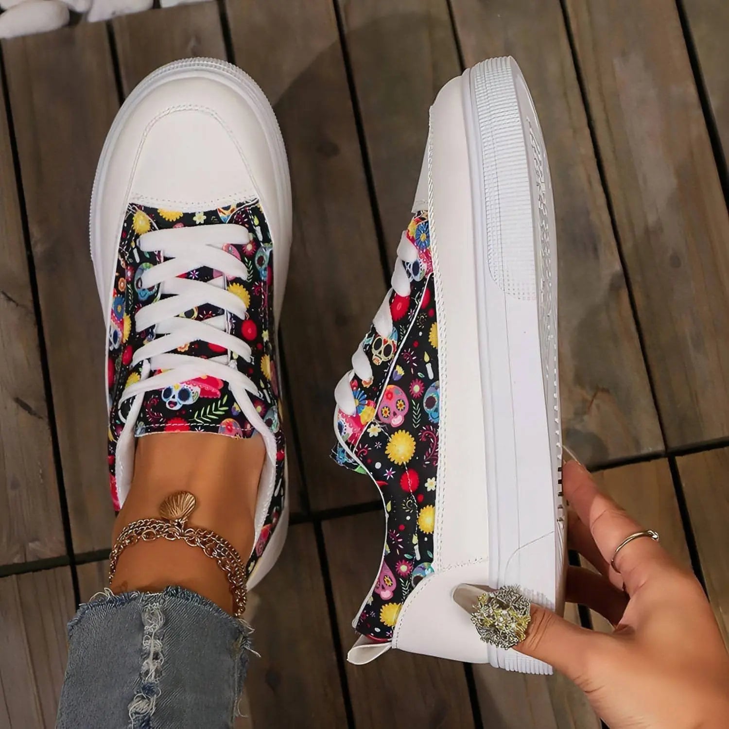 Canvas Shoes For Women Fashion Breathable Versatile Flats Student Carmine Juneberry