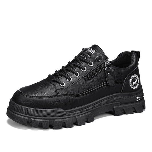 Men's chunky soled sneakers by Agate featuring a versatile design and stylish, durable construction with thick rubber soles.