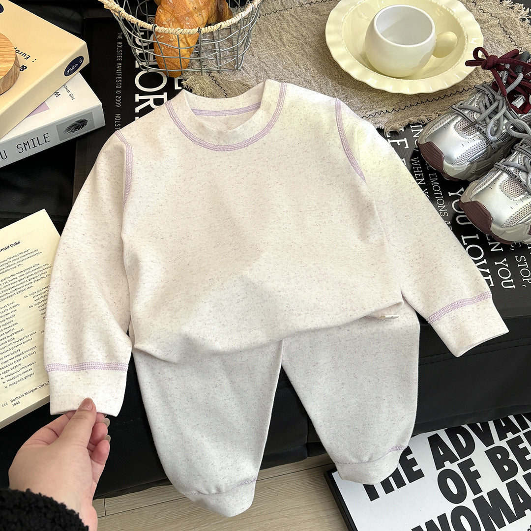 Men's cotton autumn underwear and pants by Agate, featuring comfortable, casual clothing for men in warm fabric.