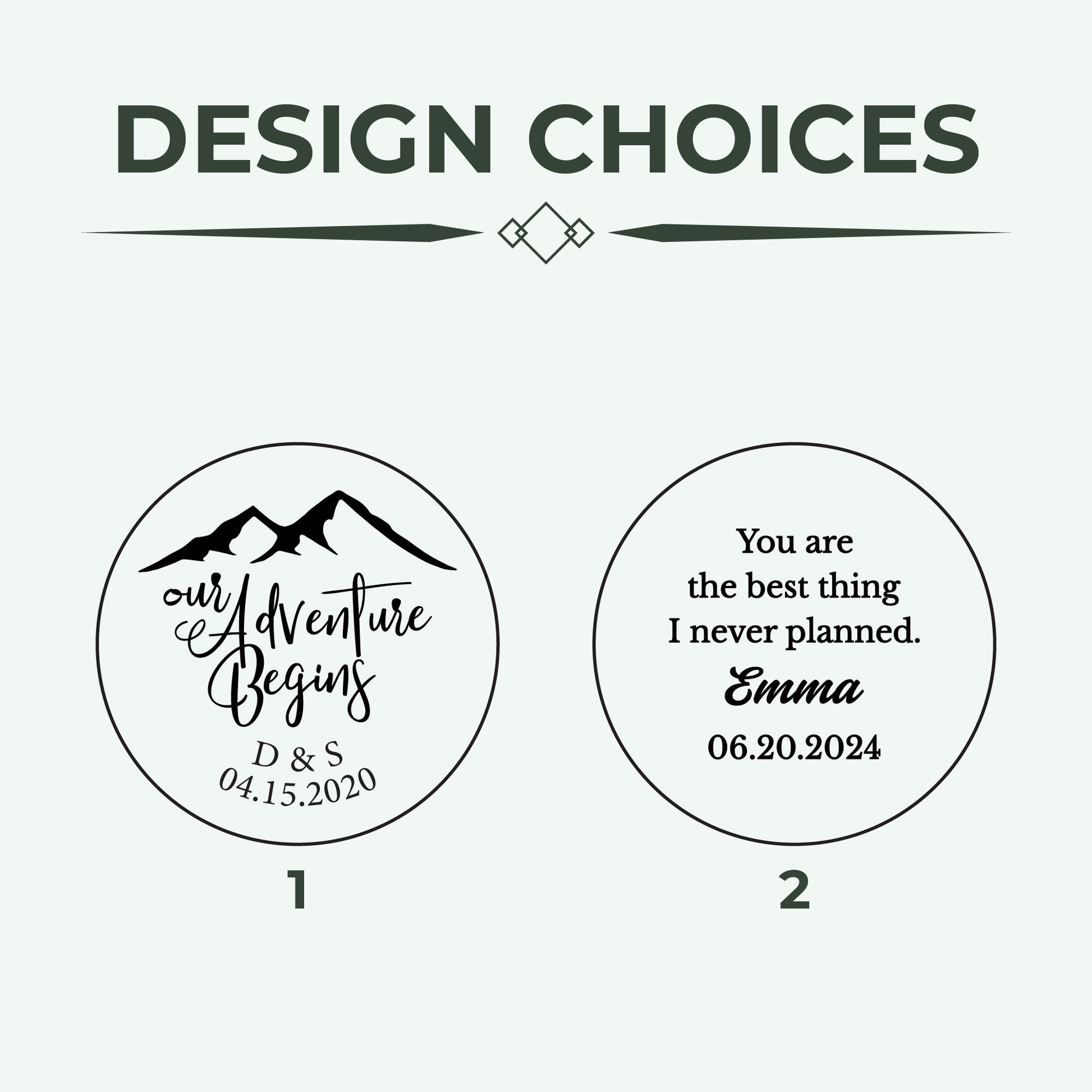 Personalized Mens Watch, Boyfriend Gift, Anniversary Gift Green Millie