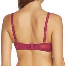 Sassa Fuchsia Deep Plunge Push-Up Bra Lime Lucy