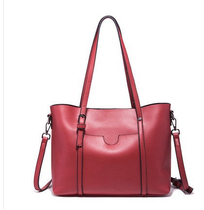 Simple And Versatile Portable Messenger Bag For Women Maroon Asteria