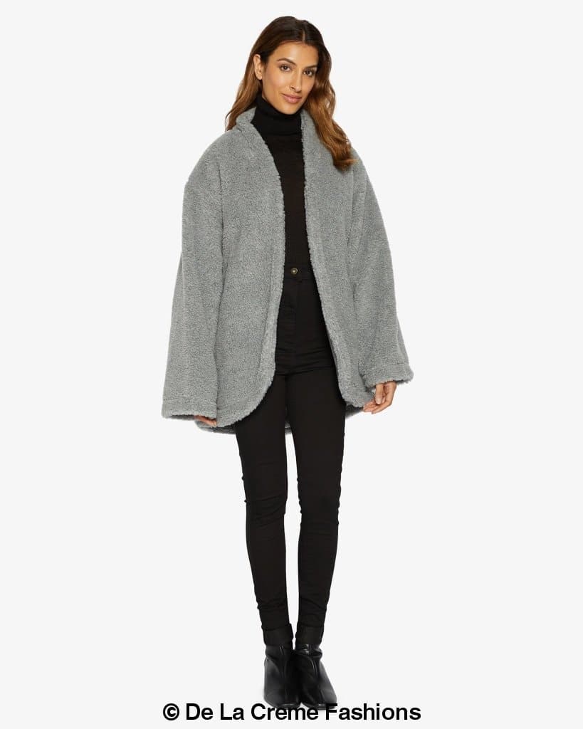 Open Front Belted Teddy Coat (1917) Rose Eleusis