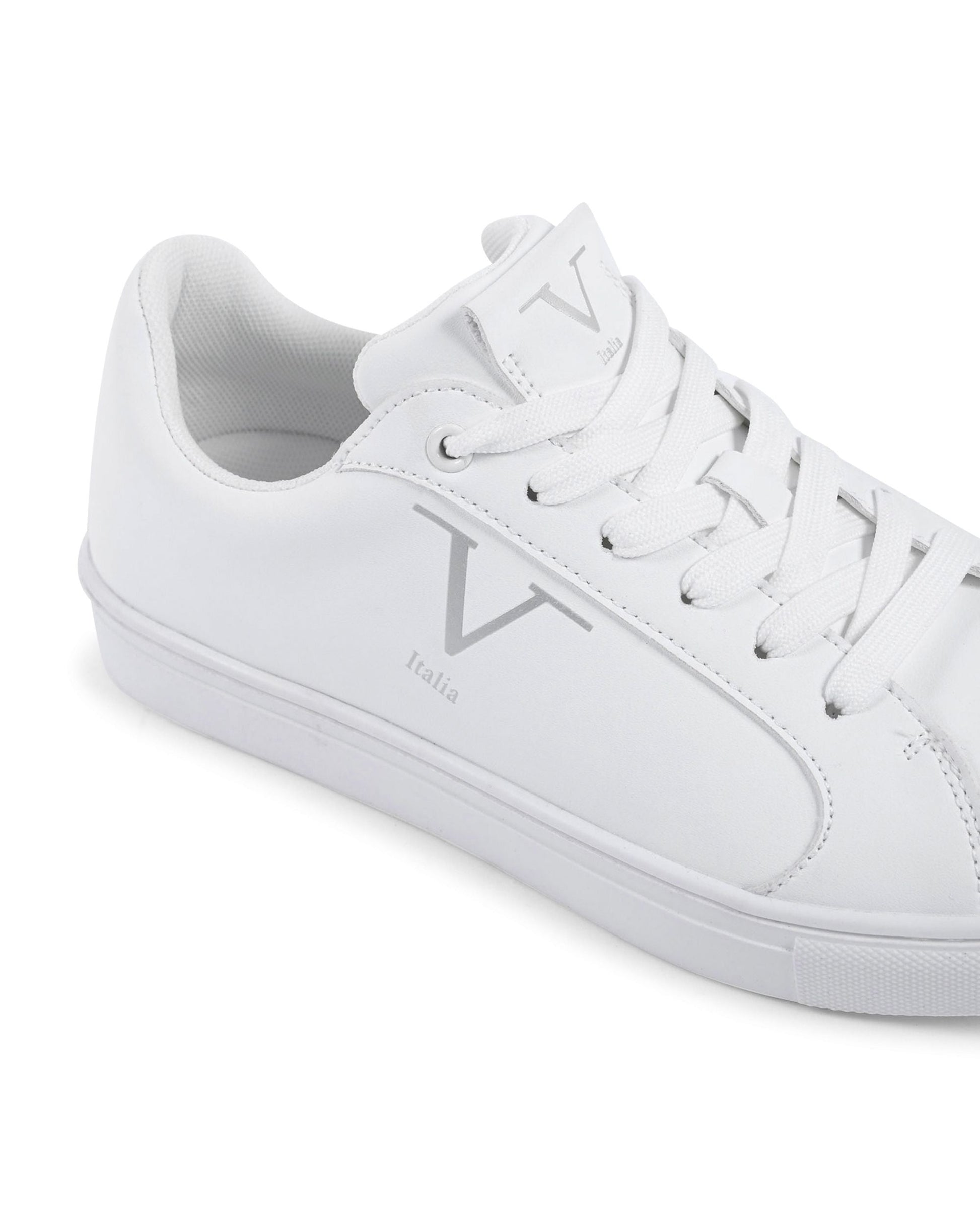 V Italia Womens Sneaker White SNK 001 W WHITE Rose Gaia
