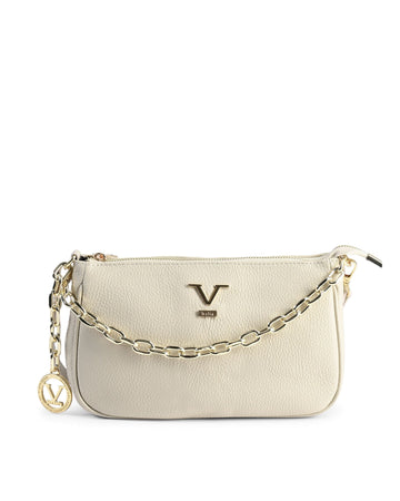 V Italia Womens Mini Bag VE1735-G DOLLARO BEIGE Rose Gaia