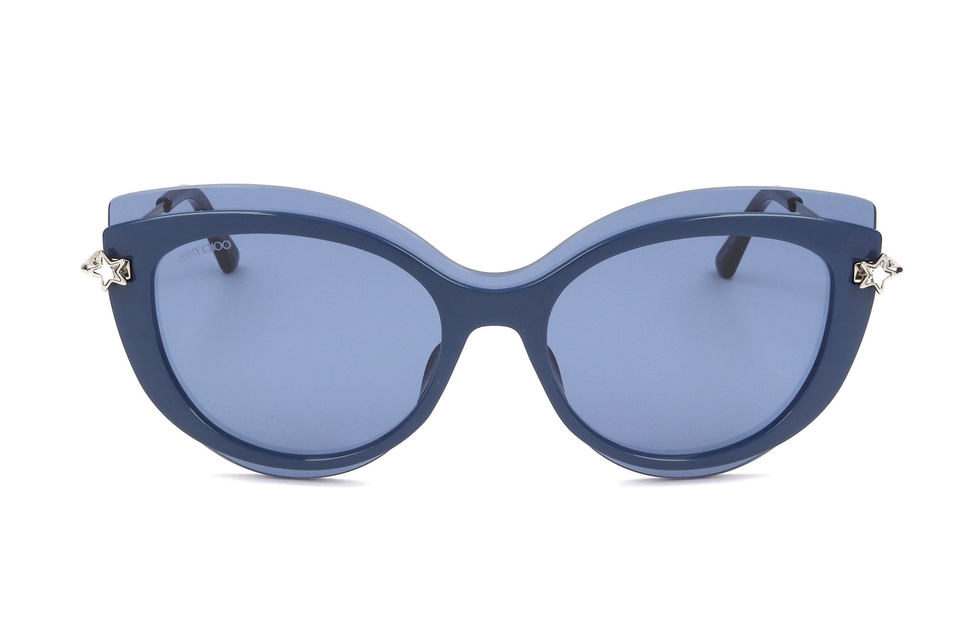 Jimmy Choo Womens Sunglasses CLEA G S PJP 99 01 150 BLUE Rose Gaia