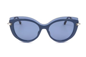 Jimmy Choo Womens Sunglasses CLEA G S PJP 99 01 150 BLUE Rose Gaia
