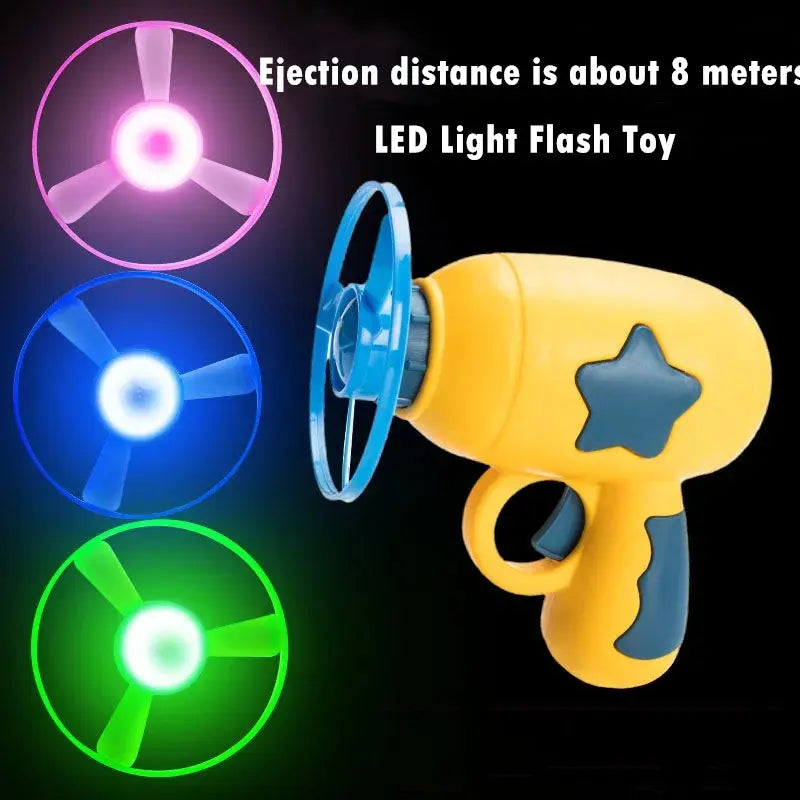 Pet Toy Dog Cat LED Light Toy Luminous Children's Party Toy Bamboo Dragonfly Toy Training Toy Pet Throw Launcher Trendsi