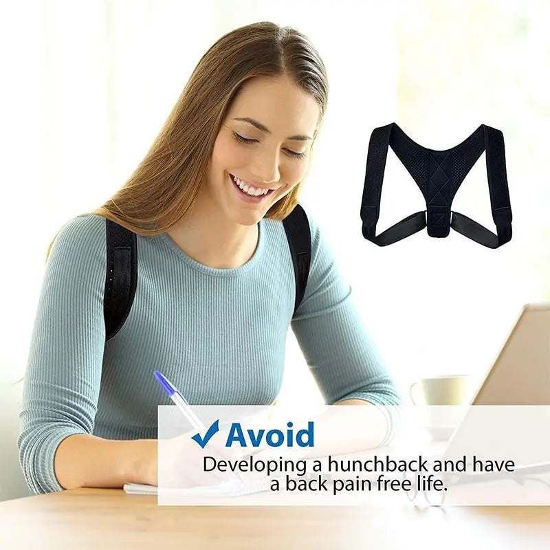Unisex Adjustable Back Posture Corrector - Alvionz.de